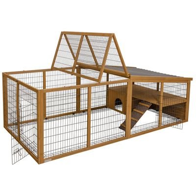 Kerbl Pet Free-Range Enclosure with Plastic Roof & Escape Barrier